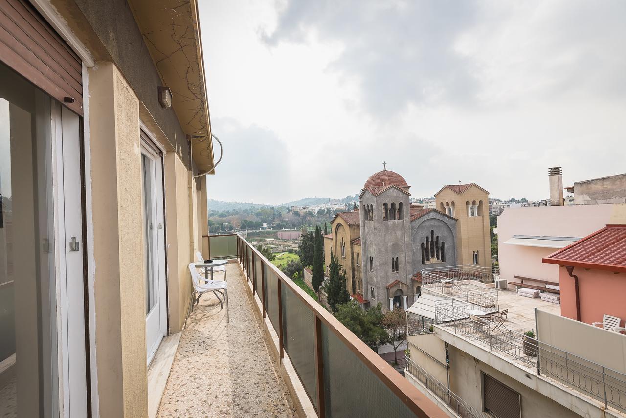 Acropolis View Paradise Apartments เอเธนส์ ภายนอก รูปภาพ
