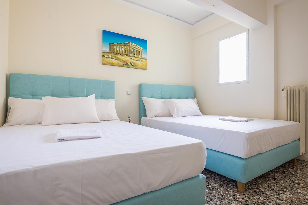 Acropolis View Paradise Apartments เอเธนส์ ภายนอก รูปภาพ
